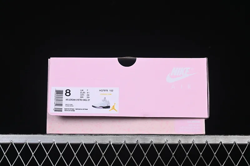 All categories Air Jordan Jordan series basketball shoes Air Jordan 5 Air Jordan 5 Retro "35th Anniversary" AJ5 Joe 5 Girly Pink HQ7978-102